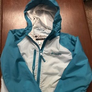 Columbia Rain Coat - Girls size 10/12